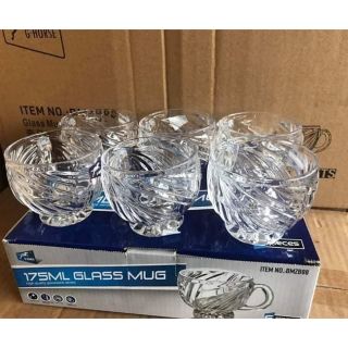 Bộ cốc thủy tinh combo 6 cái sỉ rẻ
