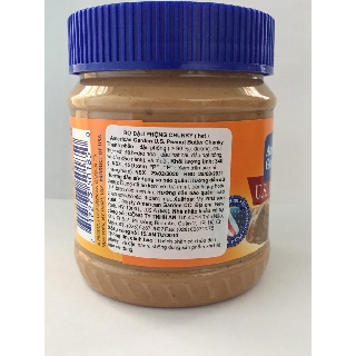 Bơ Đậu Phộng Chunky (hạt) 340g
