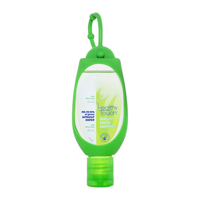 [Hàng mới về] Vỏ đựng bình nước rửa tay bằng silicon 50ml tiện dụng