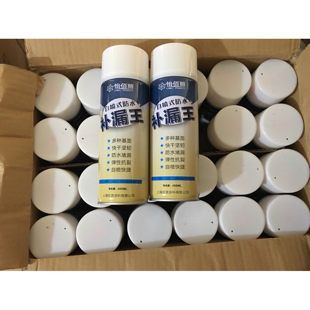 Bình Xịt Chống Thấm Dột, Chai Xịt Chống Thấm Chống Dột tường, mái nhà, mái tôn, bể nước, ống nước, các kẽ nút vết nứt