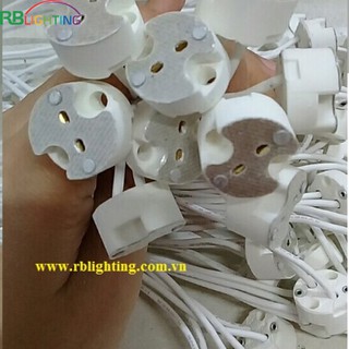 COMBO 10 ĐUI GHIM SỬ DỤNG CHO BÓNG ĐÈN GHIM G4, MR16, GU5.3