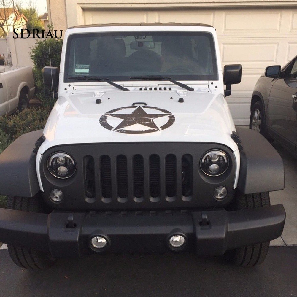 Decal vinyl dán phản quang độc đáo chuyên dụng cho nắp động cơ xe hơi