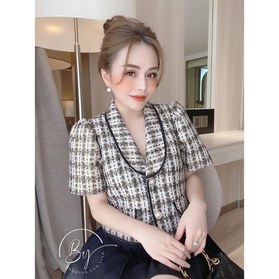 Áo dạ kiểu hàn quốc