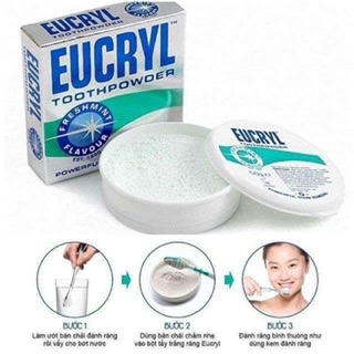 BỘ TUÝP KEM & BỘT LÀM TRẮNG RĂNG EUCRYL