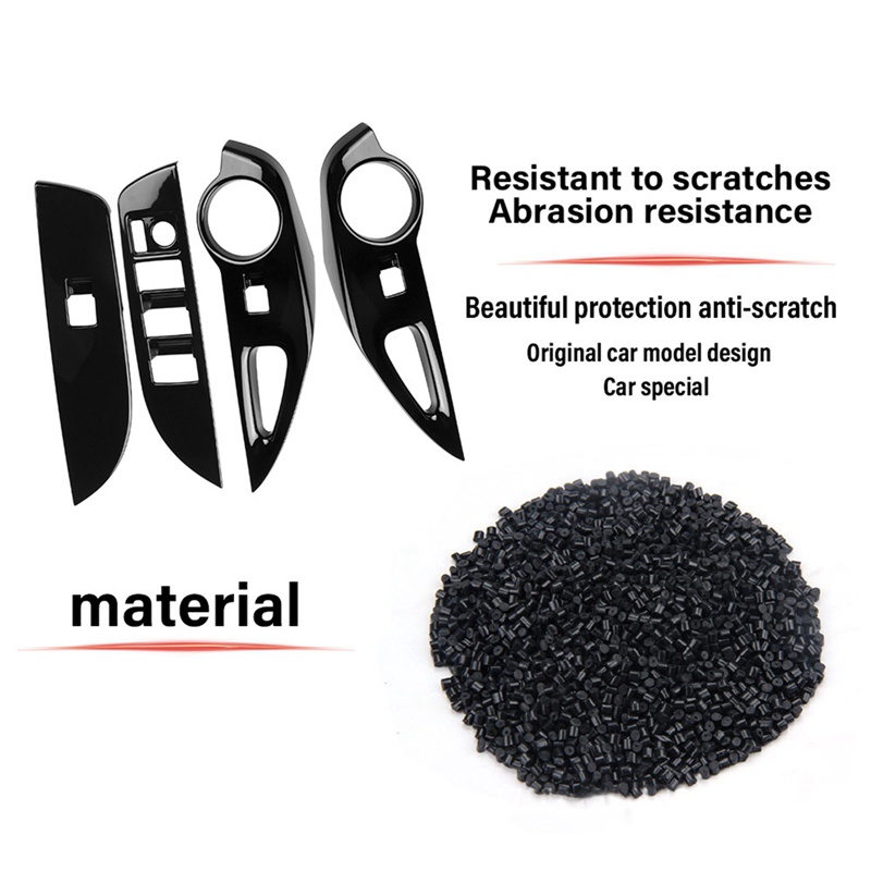 Nút nâng kính cửa sổ ô tô Nắp đậy công tắc Bảng điều khiển tay vịn cửa sổ cho xe ô tô Tràng hoa Cross 2021-2022 RHD