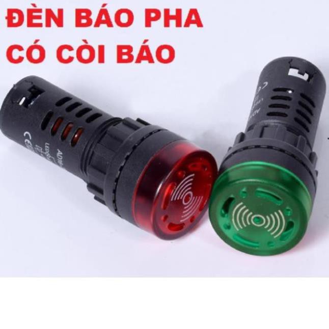 Chint Đèn báo pha có còi báo D22 (hàng chính hãng)