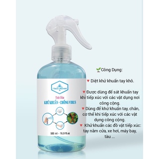 Tinh dầu xịt khử khuẩn ,rửa tay khô (Tinh dầu Thảo Nguyên)