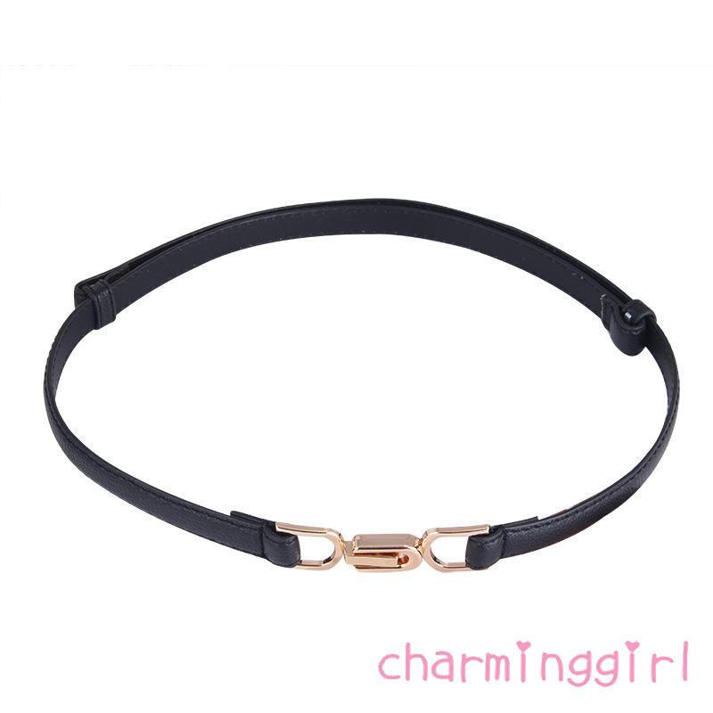 Thắt lưng da nhân tạo có thể điều chỉnh thời trang thích hợp cho nữ