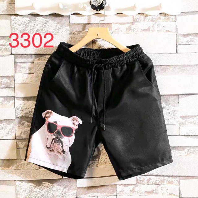 [Hàng Order] Quần đùi Short hình Baby vải Polyester(kèm ảnh thật)