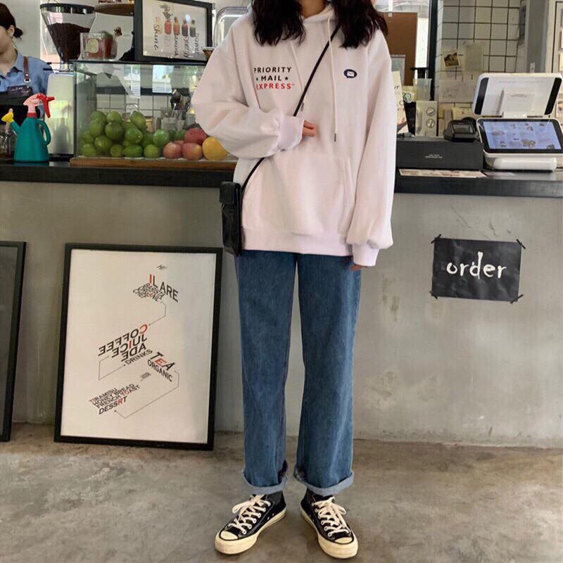 Áo hoodie cặp nam nữ⚡FREESHIP⚡nĩ ngoại cao cấp form rộng tay dài có mũ ấm áp | BigBuy360 - bigbuy360.vn