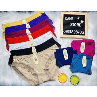 Combo 10 quần lót thun ren nữ