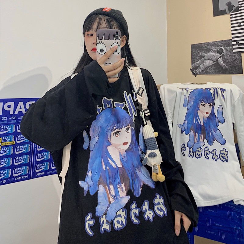 Áo thun tay dài form rộng NEKO.SG, Áo thun Streetwear SWT03 | BigBuy360 - bigbuy360.vn