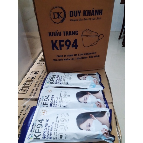 Khẩu Trang KF94 Duy Khánh (1 thùng 300 chiếc)
