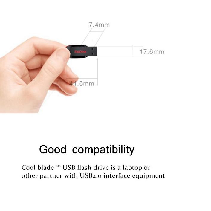 Usb 2.0 Code-770 Sandisk Cruzer Blade Cz50 128gb 64gb 32gb