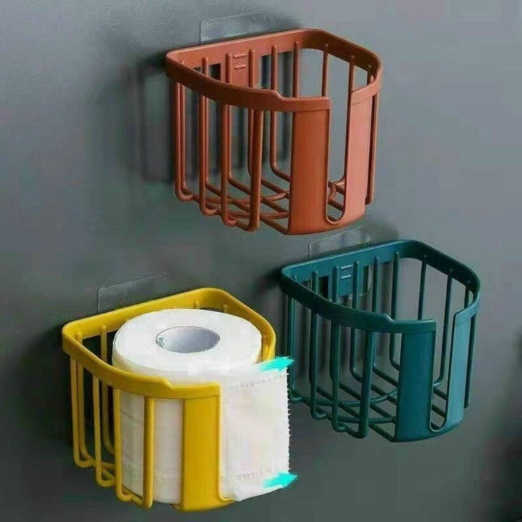 Giỏ Đựng Giấy Vệ Sinh - Giỏ Treo Tường Đựng Khăn Giấy Phòng Tắm Phòng Bếp .