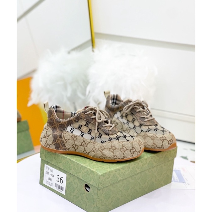 Giày thể thao sneaker guci lưới fullbox