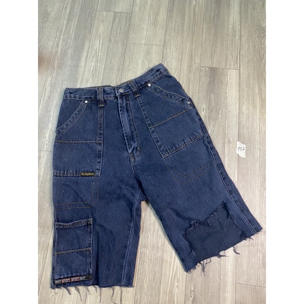 2hand quần jean lửng size s 157