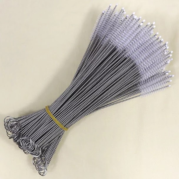 Cọ mini vệ sinh hút mũi, van chống sặc
