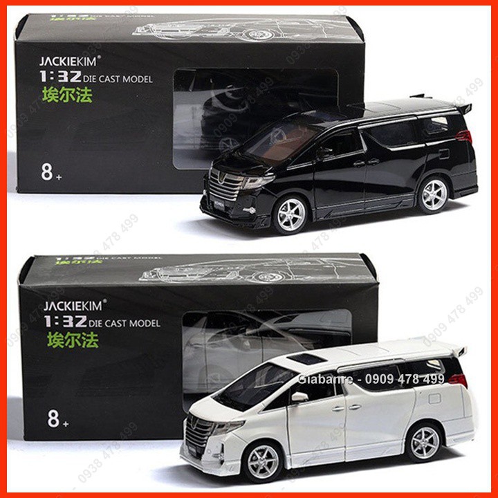 Mô Hình Kim Loại Xe Du Lịch Toyota Alphard Tỉ Lệ 1:32 - Rowen - 9877.5