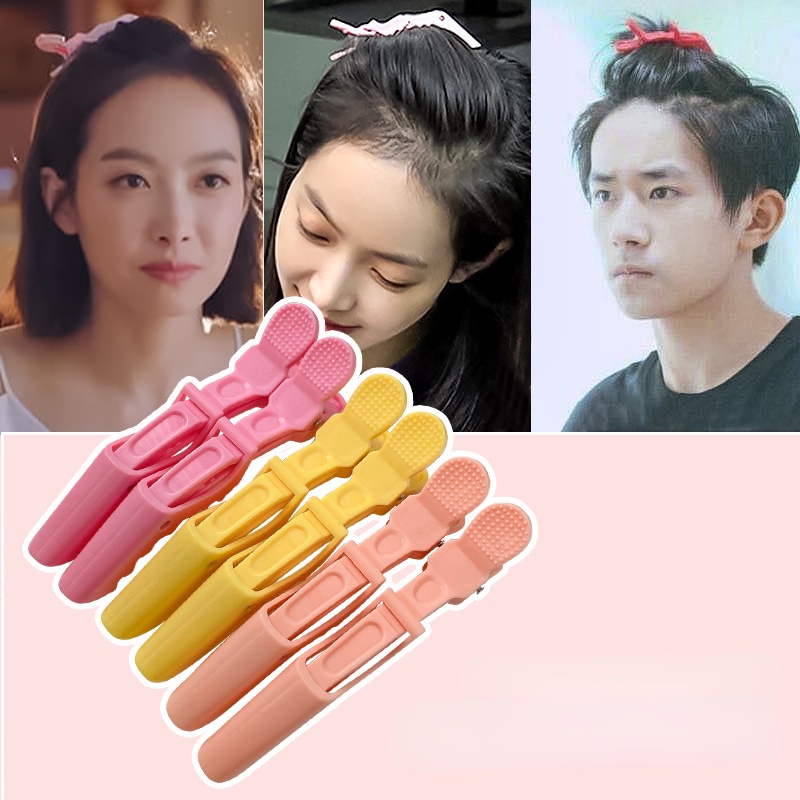 Kẹp Tóc Cỡ Lớn Không Đường May Chuyên Dụng Cho Thợ Làm Tóc