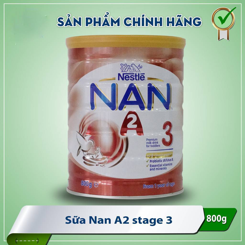 [Bảo An] Sữa Nan Úc 800g Số 3, hạn sử dụng xa (Cam kết 100% chính hãng)