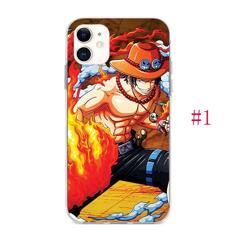 Ốp Điện Thoại Silicon In Hình One Piece Ace Cho Samsung Galaxy A03 A03S A22 4G 5G