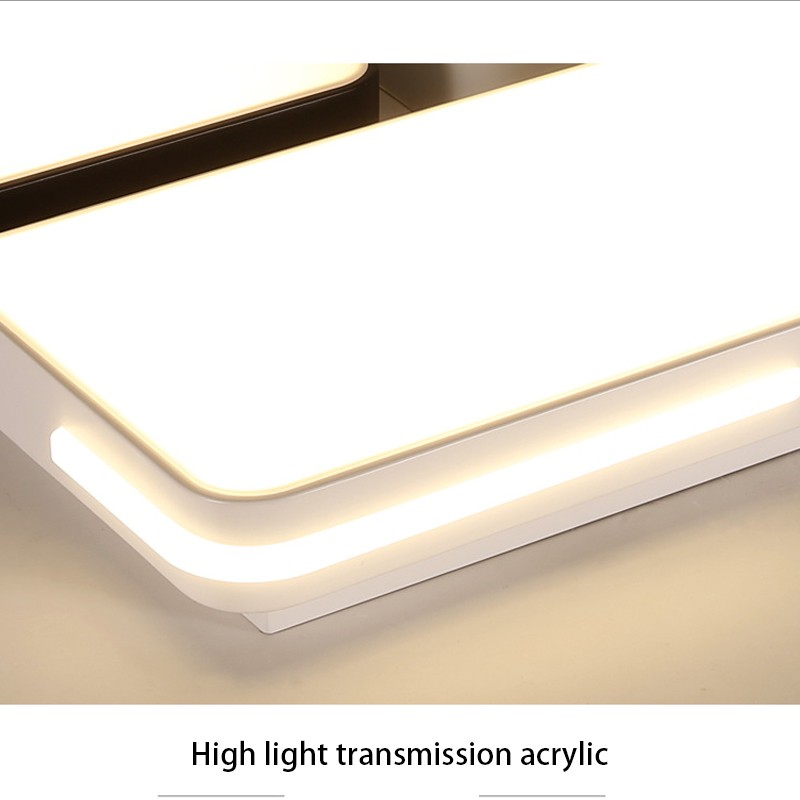 Đèn Trần Led Chữ Nhật Hiện Đại Thích Hợp Cho Phòng Khách