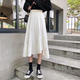 (hàng Có Sẵn) Chân Váy Nữ Lưng Cao