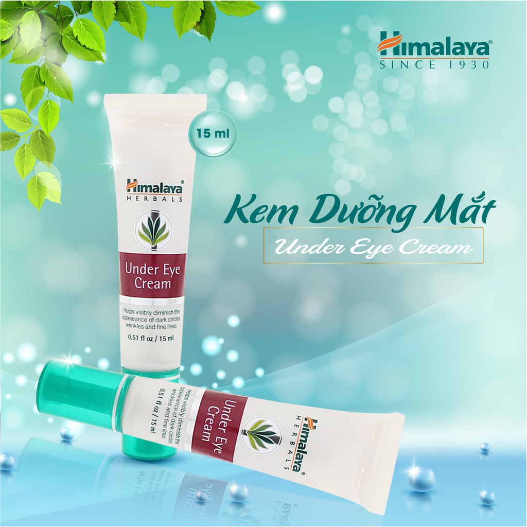 Kem dưỡng giảm thâm quầng mắt Himalaya Under Eye Cream 15g