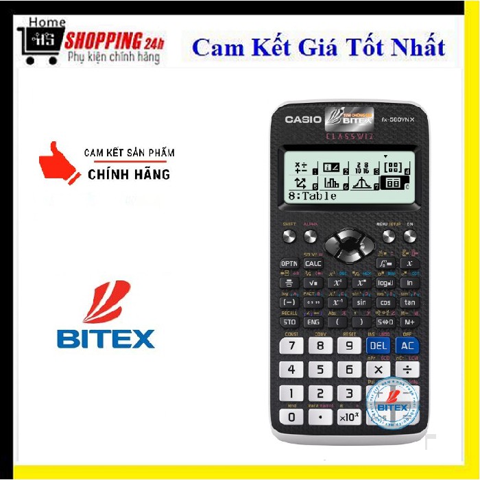 MÁY TÍNH THẾ HỆ MỚI CASIO FX-580VN X NEW 2018