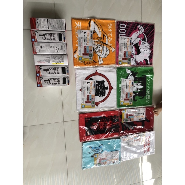 Tranh, ảnh, bình nước, khăn Dragonball kỷ niệm