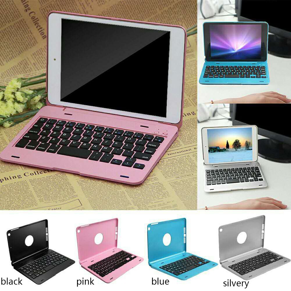 Bàn phím không dây kèm ốp nhựa đầy tiện lợi cho IPad Mini 4