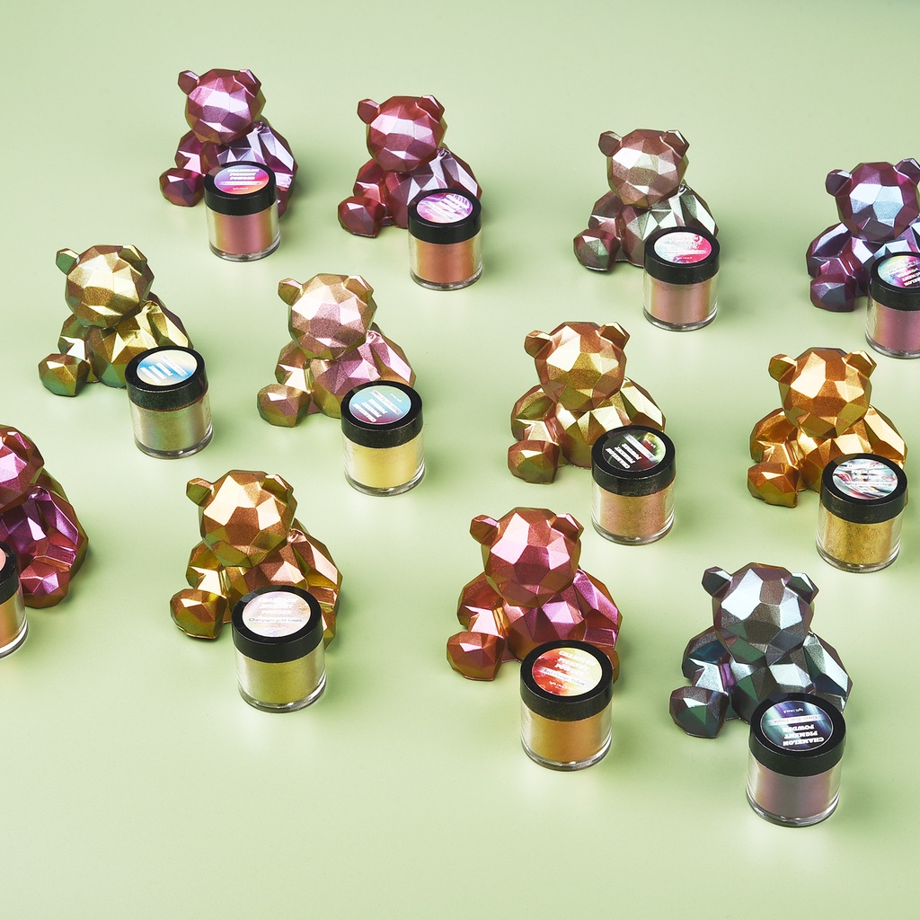 Bột Resin Ánh Ngọc Trai Lấp Lánh Dùng Làm Trang Sức