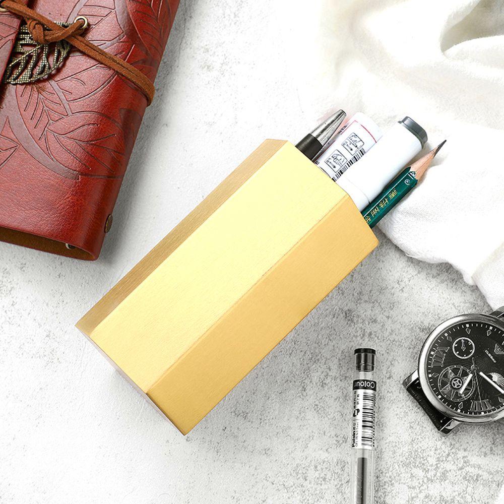 Giá Đỡ Bút Bằng Thép Không Gỉ Hình Lục Giác