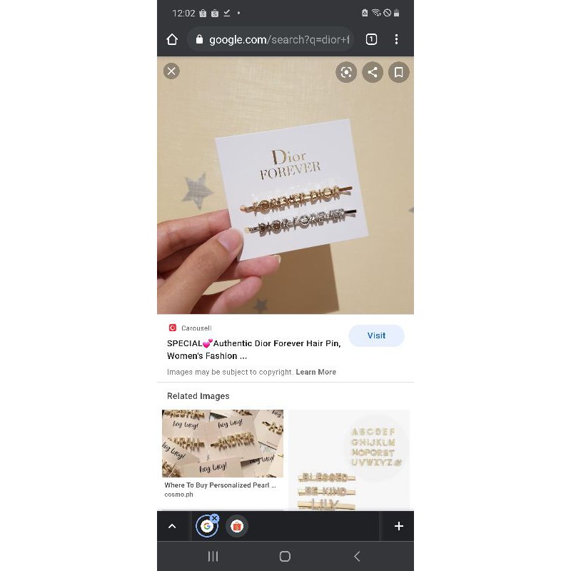 [ Gift Hãng Auth 100% ] Kẹp Tóc Mái Dài ó Forever
