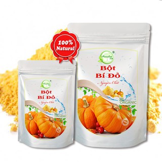 Bột Bí Đỏ 500gr Làm bột rau cau làm bánh - Henashop
