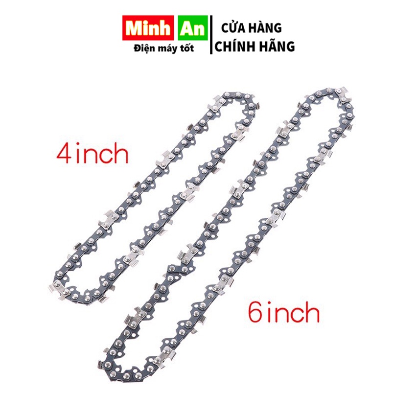 Lam xích 4 inch, 6 inch phụ kiện máy cưa xích cầm tay, máy cưa mini pin các loại máy HITACHI, FUTA, MAKITA,..