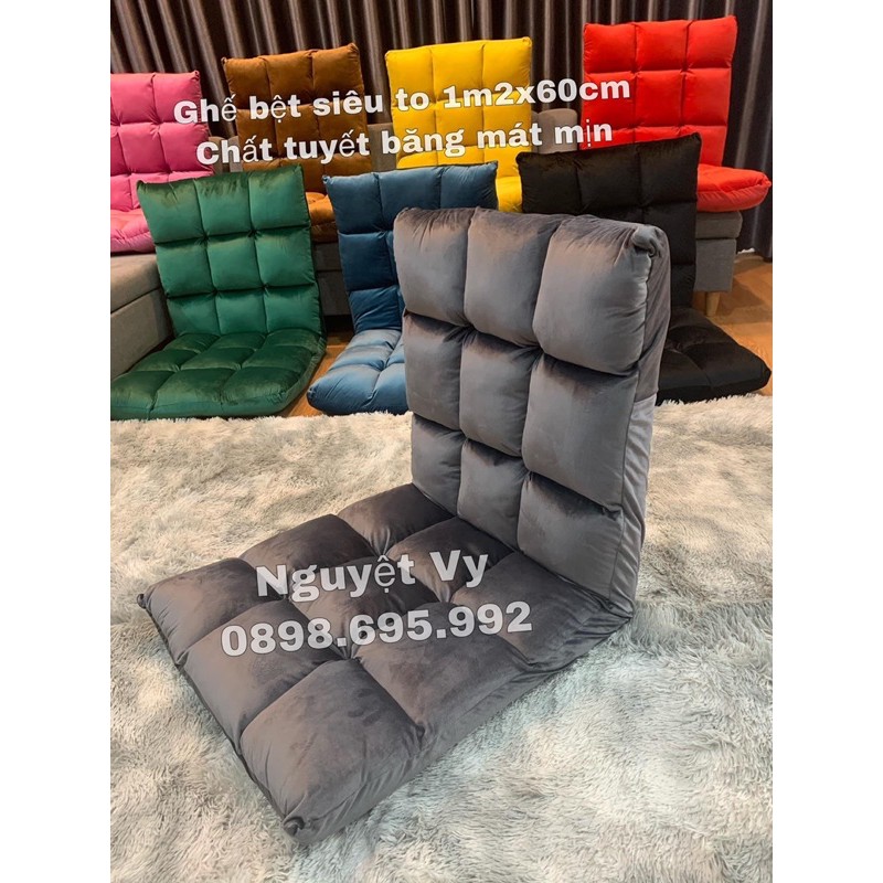 Ghế bệt tựa lưng Tatami chất tuyết băng mát mịn
