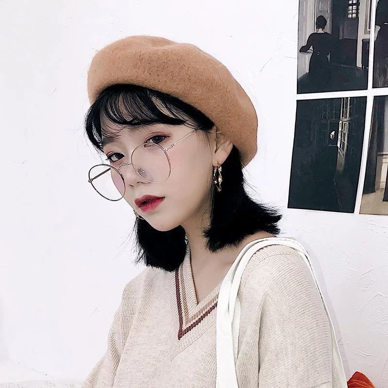 Nón Beret Phong Cách Cổ Điển Thanh Lịch Dành Cho Nữ