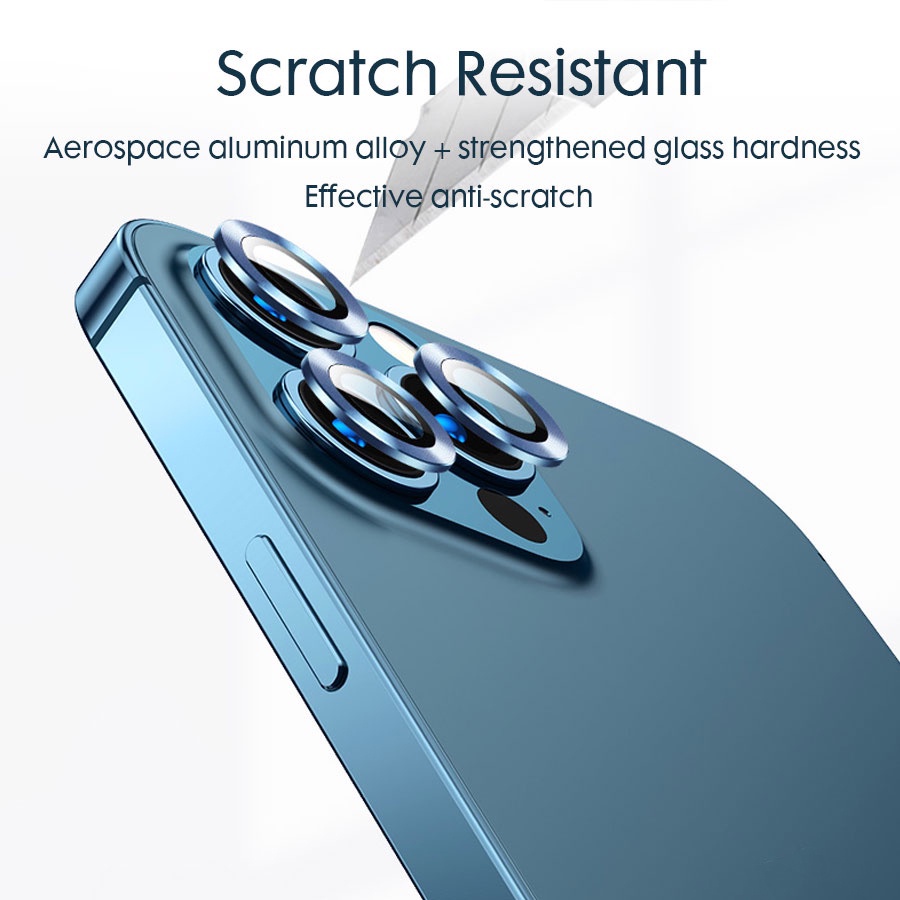 Miếng Dán Chống Trầy Bảo Vệ camera Cho iPhone 11 12 13 14 Pro Max / 14 Plus