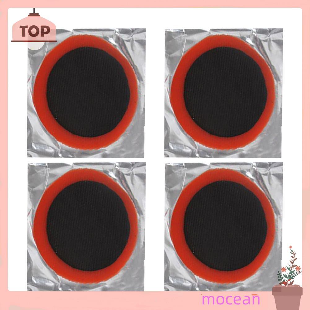 48pcs 25mm Repair Tools Kit Round Bicycle Bike Tire Tyre Rubber Patch Piece