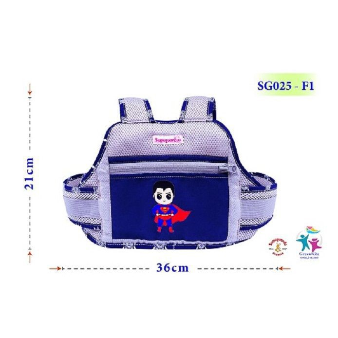 ĐAI BẢO HIỂM XE MÁY SUPEGUARDO - 2 IN 1 CÓ ĐỠ CỔ/K CÓ ĐỠ CỔ CHO BÉ - HỘP 1 CÁI