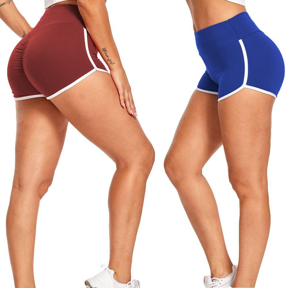 LET Quần Short Thể Thao Nâng Hông Lưng Cao Năng Động Thời Trang