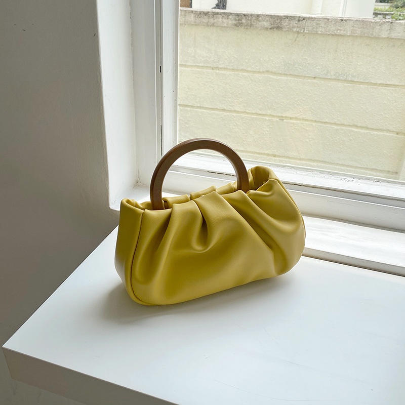 IELGY Túi Đeo Vai/Xách Tay Bằng Gỗ Thời Trang Đơn Giản Cho Nữ