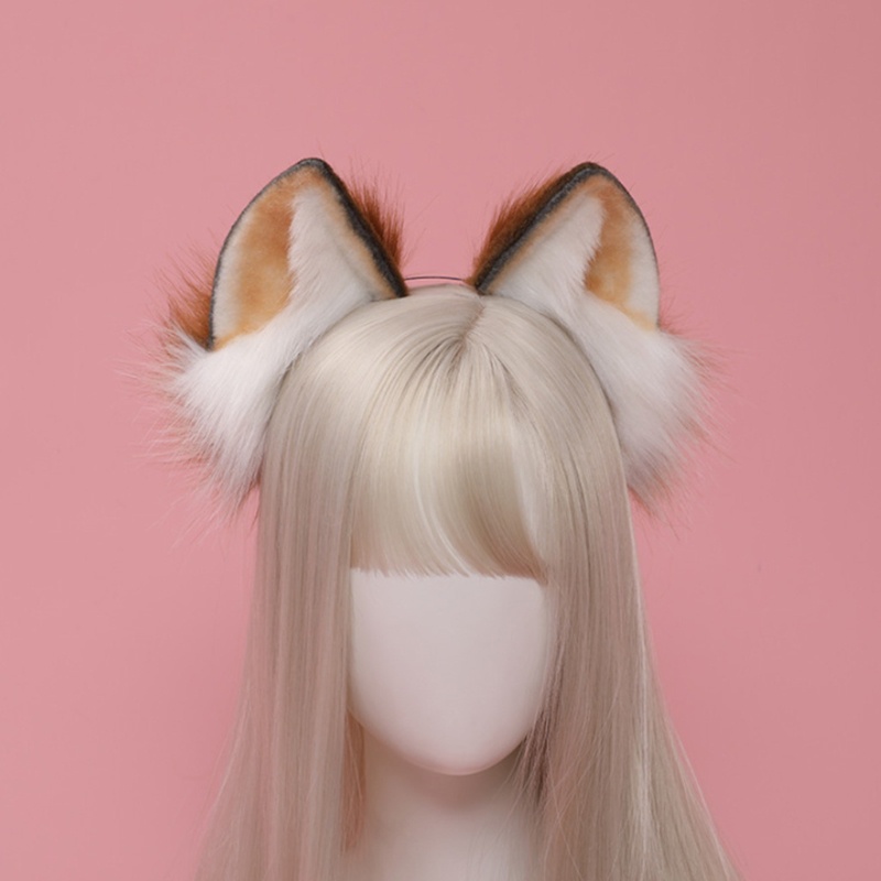 Băng Đô Tai Thú Bông Phong Cách Lolita Đáng Yêu