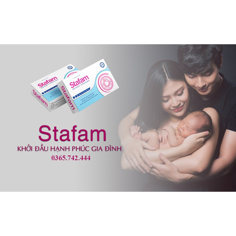 Hỗ trợ có con, STAFAM bổ trứng, kích thích quá trình rụng trứng và có thai tự nhiên, tạo niêm mạc đẹp, ago mom, ovaq plu