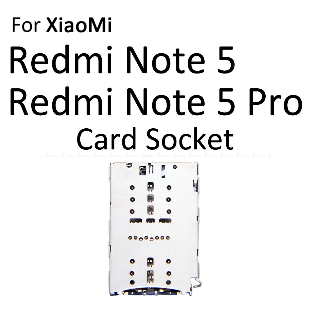 Khay Đựng Thẻ Sim Cho XiaoMi Redmi 5 Plus Note 5 Pro
