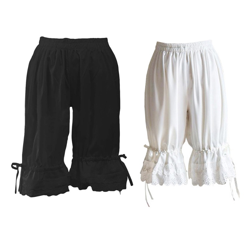 Quần Short Nữ Ống Rộng Phong Cách Vintage Xinh Xắn