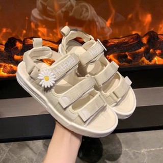 SANDAL NỮ 3 QUAI HOA CÚC