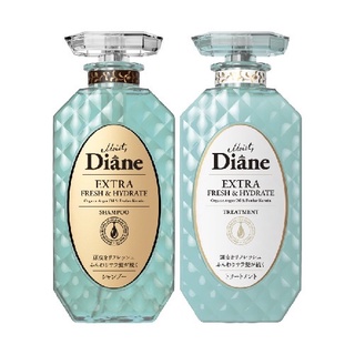 Dầu Gội Đầu, Xả cho tóc dầu, da đầu nhờn Moist Diane Extra Fresh & Hydrate, Nhật Bản 450ml
